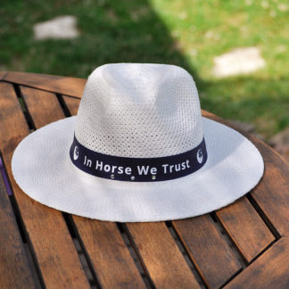 Chapeau IHWT strass blanc
