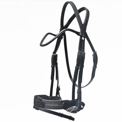 Bridon Évolution Soft T Contact Dressage avec pull-back