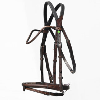 Bridon Évolution Cuir rond